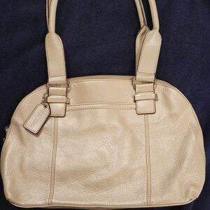 Naturalizer Leather Handbag Metallic NWOT!